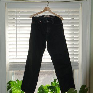 Black Levis 550 Jeans